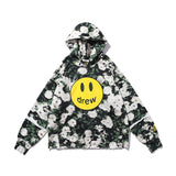 Justin Bieber Drew House Hoodie Sweater Women's Fashion Brand Autumn and Winter Fried Loose Street Coat