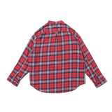 Fog Essential Sweatshirt Hoodie Spring and Autumn Leisure Retro Plaid Long Sleeve Shirt