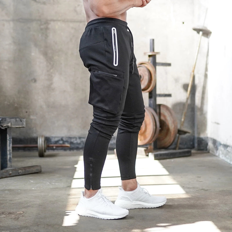 Mens Sweatpants Sports Men Overalls Outdoor Fitness Trousers Running Training Pants