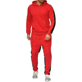 Men′s Athletic Tracksuit Sweat Suits for Men Outfits Hooded Sports Hoodie Suit Men plus Size Loose Casual Fashion