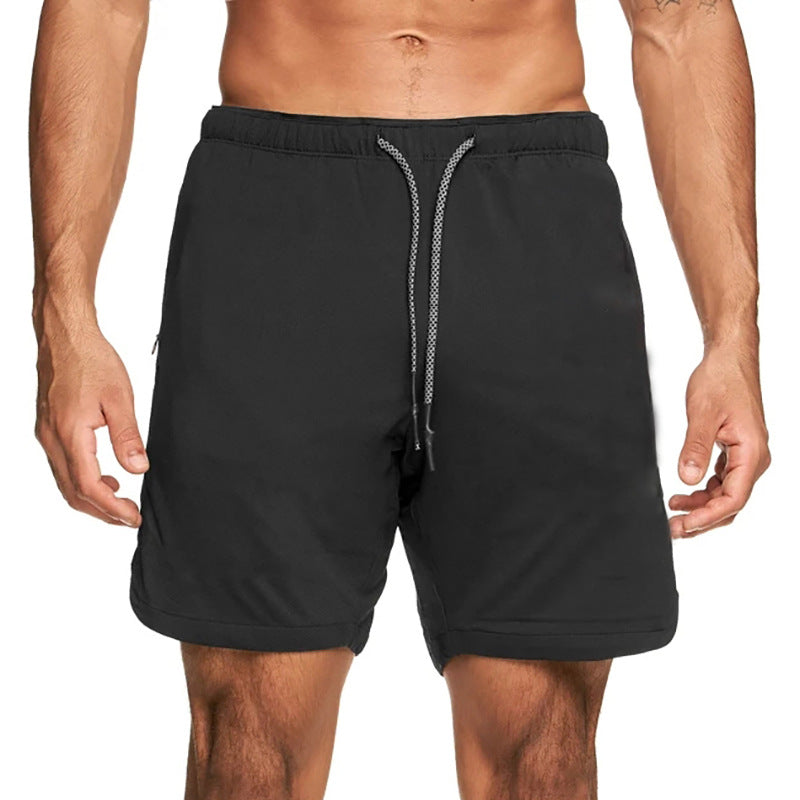 jogging shorts for men Sports Shorts Men's Beach Pants Running Breathable Fitness Five Points Basketball Shorts