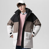 Men's Winter plus Size Loose Top Warm down Jacket Coat Daily Coat Men down Coat