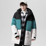 Men's Winter plus Size Loose Top Warm down Jacket Coat Daily Coat Men down Coat