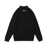 Fog Essentials Long Sleeve round Neck Sweatshirt Letter Print Pullover Men's and Women's Same Long Sleeve