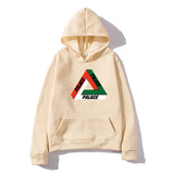 Palace Hoodie Triangle Hooded Sweater Men and Women Street Autumn and Winter Hoodie