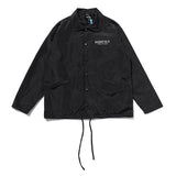 Fog Essentials Coats Autumn Coach Jacket Simple Solid Color Men and Women Same Style