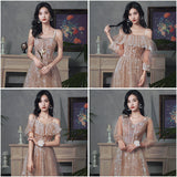 Fairytale Dresses Bridesmaid Dress Slimming and Long