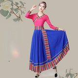 Jalisco Dressing Tibetan Dance Ethnic Skirt