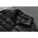 Doudoune Men's Lightweight down Coat Men's Stand Collar Winter Clothing Coat XL Mens Men's