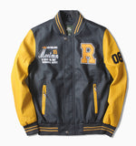 Varsity Jacket for Men Baseball Jackets Men Vintage Trendy Casual Baseball Uniform Jacket Coat