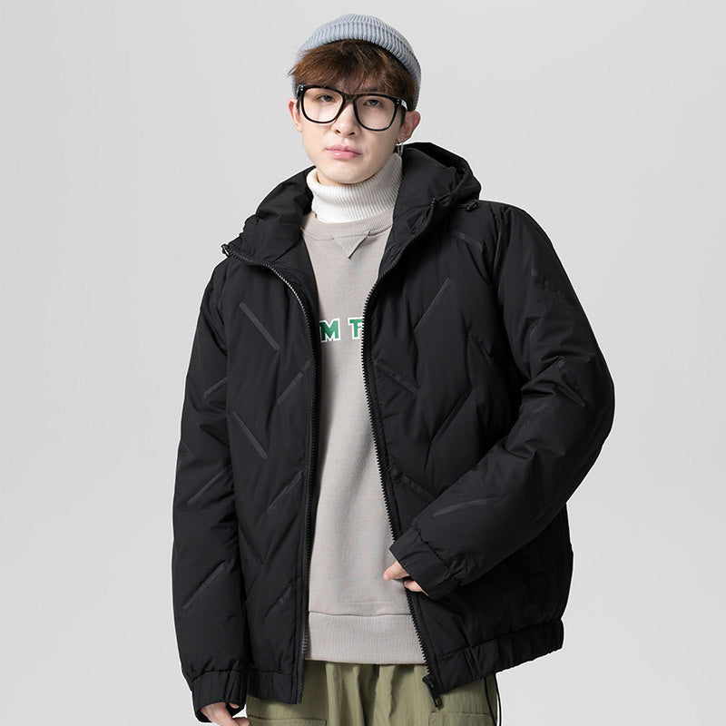 Men's Clothing Winter plus Size Loose down Jacket Coat Warm Daily Top Men down Coat