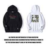 A Ape Print Hoodie Printed Fleece Sweater Men's and Women's Hoodies