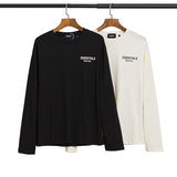 Fog Sweatshirt Essentials Long Sleeve round Neck Neck Neck Sweater Five-Pointed Star Printed round Neck Pullover Long Sleeve