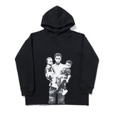 Vlone Hoodie Men's Personality Flow Figure Hooded Sweater Jacket