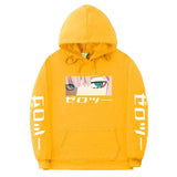 Anime Hoodie Hoodies Pullover Cosplay Costume Day Man Zero Two Darling in the Fran Hooded Sweatshirt Fashion Tops