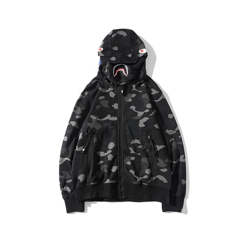 A Ape Print Hoodie Men's Clothing Youth Fashion Brand Camouflage A Ape Print