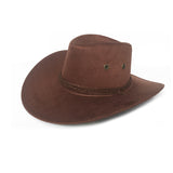 Bullhide Denim Hat Western Cowboy Hat Suede Outdoor Sun Hat Men Horse Riding Hat