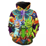 Batman Hoodie Digital Printing Loose Hooded