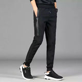 Men Pants Fleece-Lined Thickened Work Clothes Casual Trousers
