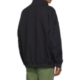 Gyms Fitness Men Sports Hoodie Bodybuilding Workout Jogging Men's Athletic Sweatshirts Sports Sweater Trendy Fashionable Man Workout Clothes Autumn and Winter Stand Collar Loose Sweater