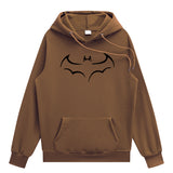 Batman Hoodie Pullover Bat Print Hooded