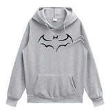 Batman Hoodie Pullover Bat Print Hooded