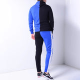 Men′s Athletic Tracksuit Sweat Suits for Men Outfits Fall Color-Blocking Fashion Fashion Man's Sportswear Fitness Sports Leisure