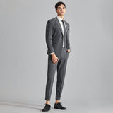 Casual Groom Attire Tuxedo Suits for Men Business Men Suit Suit Men's Waistcoat Groomsman Suit Suit