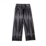 Printed Sweatpants Men's Dyed Casual Pants Harajuku Style Large Size Retro Sports Street Trendy Trousers Men Pants