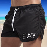 5 Inch Inseam Shorts Stylish Beach Shorts Polyester Multi-Color Sports Short Shorts Men's Printed