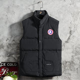 Men's Vest Casual Sleeveless Jacket Men Jacket Autumn and Winter Cotton-Padded Jacket Casual