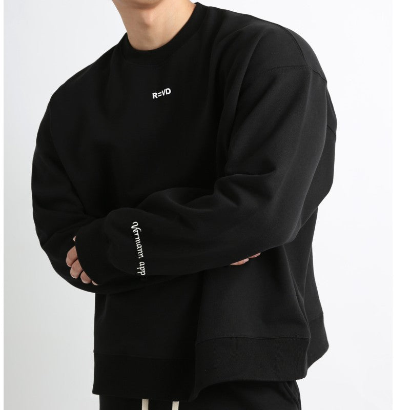 Men's Sports Hoodie Men Sweatshirts Fitness Male's Hoodies Fall/Winter Fitness Sweater Men's Training Loose Pullover Running Sport Long Sleeve T-shirt