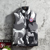 Men's Vest Casual Sleeveless Jacket Men Jacket Autumn and Winter Cotton-Padded Jacket Casual