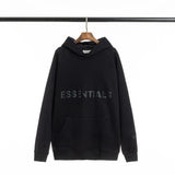 Fog Essentials Hoodie Autumn and Winter Double Thread plus Velvet Men and Women Same Style Sweatershirt