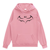 Batman Hoodie Pullover Bat Print Hooded