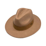Fedora Hat Winter General Wide Brim Wool Felt Hats Fedora Hat