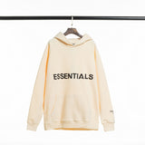 Fog Essentials Hoodie Autumn and Winter Double Thread plus Velvet Men and Women Same Style Sweatershirt