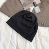 Toque Autumn and Winter Wool Sleeve Cap Toque Japanese Knitted Hat Men