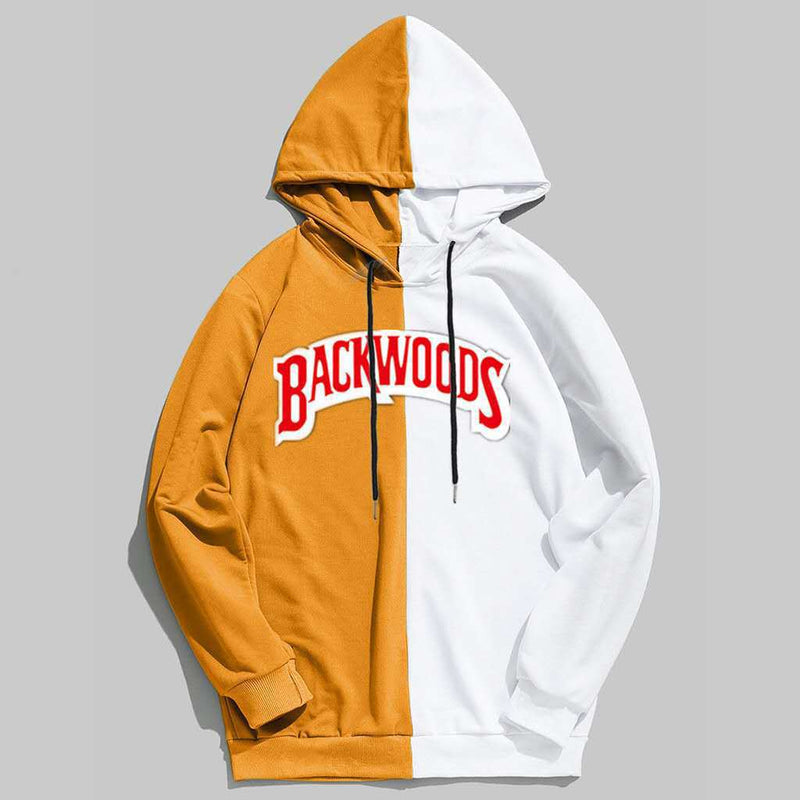 Split Hoodie Demons and Angels Backwoods Hooded Two-Tone