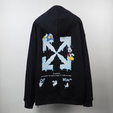 Cartoon Printed Pullover Hoodie Autumn Men And Women Street Sweater Owt