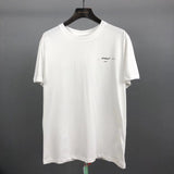Black Arrow Short Sleeve Round Neck Pullover Loose Tshirt Men'S Top Owt