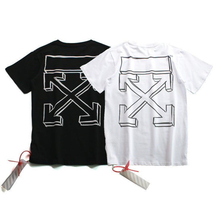 Summer Versatile Fashion Short Sleeve Tshirt Owt