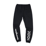 casual Trousers Ow Arrow Print Plus Size Loose Sweatpants Owt