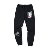 casual Trousers Ow Arrow Print Plus Size Loose Sweatpants Owt