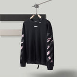 Autumn And Winter Printing Reflective Round Neck Pullover Long Sleeve Sweater Owt