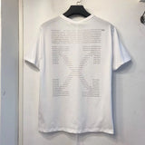 Summer Menswear Top Arrow Print Male And Female Couple Short Sleeve Tshirt Owt