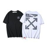 Ow Arrow Short Sleeve Tshirt Plus Size Casual Men'S Clothing Owt
