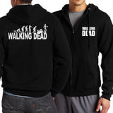The Walking Dead Clothes Jacket American TV Series Men's Jacket Spring and Autumn Zipper Cardigan Sweater Sports Hoodie