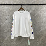 Oil Painting Arrow Round Neck Sweater Male And Female Large Size Casual Sweatshirts Owt