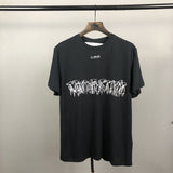 Spring/Summer Letter Print Men'S Large Size Casual Short Sleeve Owt